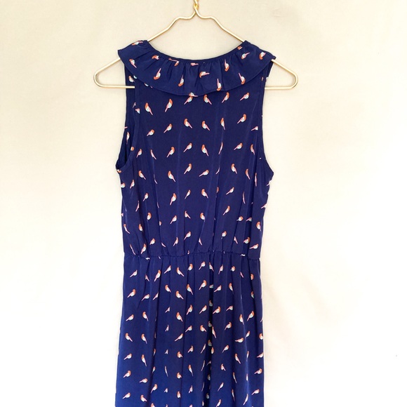 Chic Bird Patterned Dress - Picture 3 of 3